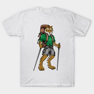 Standing Tiger Backpacker T-Shirt